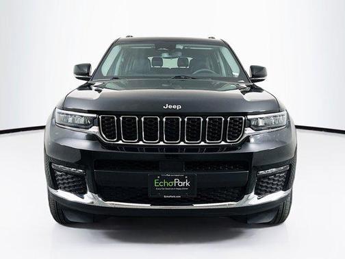Diamond Black Crystal Pearlcoat 2023 Jeep Grand Cherokee L Limited