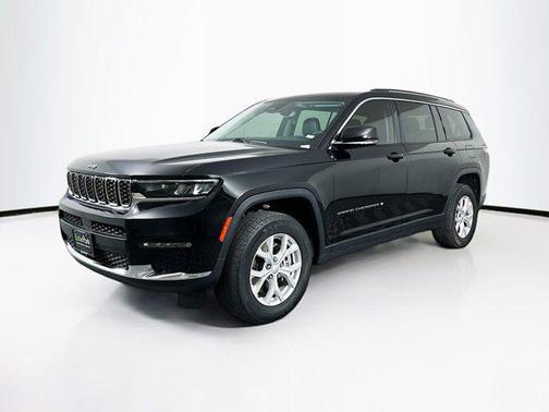 Diamond Black Crystal Pearlcoat 2023 Jeep Grand Cherokee L Limited
