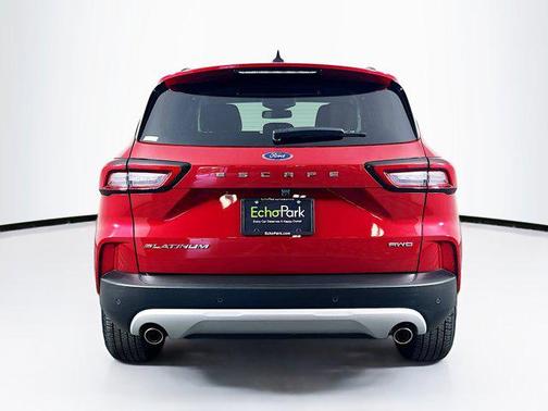 Rapid Red Metallic Tinted Clearcoat 2024 Ford Escape Platinum