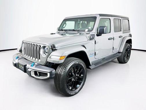 Sting-Gray Clearcoat 2023 Jeep Wrangler 4xe Sahara