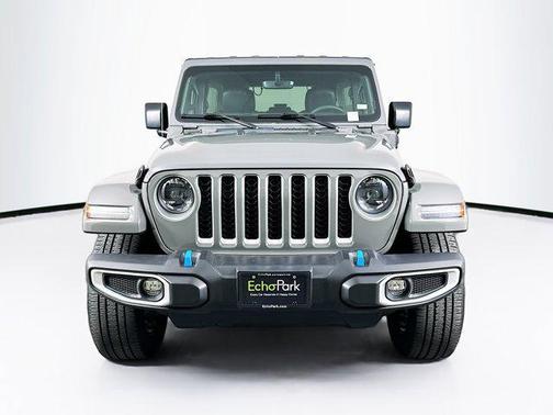 Sting-Gray Clearcoat 2023 Jeep Wrangler 4xe Sahara