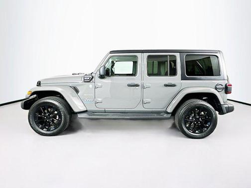 Sting-Gray Clearcoat 2023 Jeep Wrangler 4xe Sahara