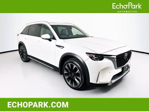 Rhodium White Premium 2024 Mazda CX-90 PHEV Premium Plus