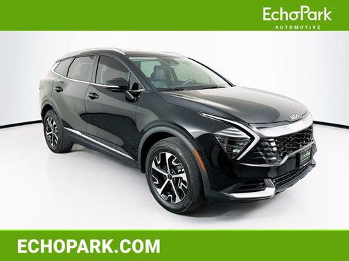 Ebony Black 2025 Kia Sportage EX
