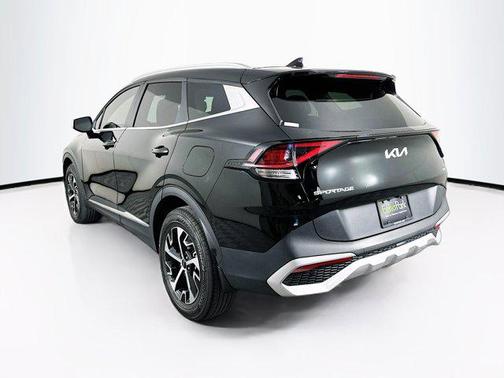 Ebony Black 2025 Kia Sportage EX