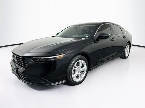 Crystal Black Pearl 2025 Honda Accord LX 1.5T