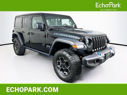 Black Clearcoat 2023 Jeep Wrangler 4xe Rubicon
