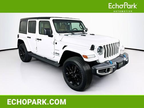 Bright White Clearcoat 2023 Jeep Wrangler 4xe Sahara