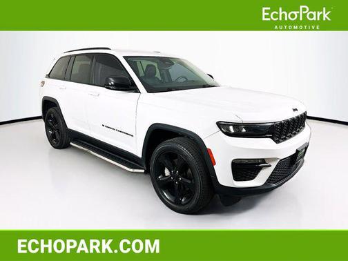 Bright White Clearcoat 2023 Jeep Grand Cherokee Limited