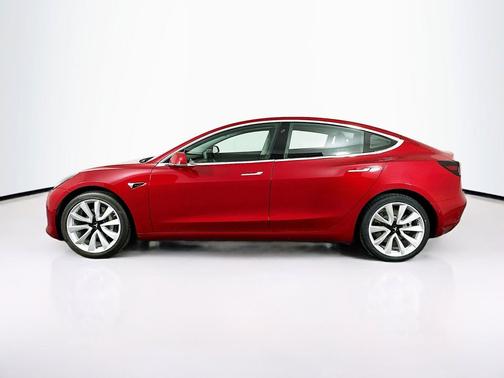 Red Multi-Coat 2018 Tesla Model 3 Long Range