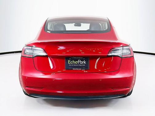 Red Multi-Coat 2018 Tesla Model 3 Long Range