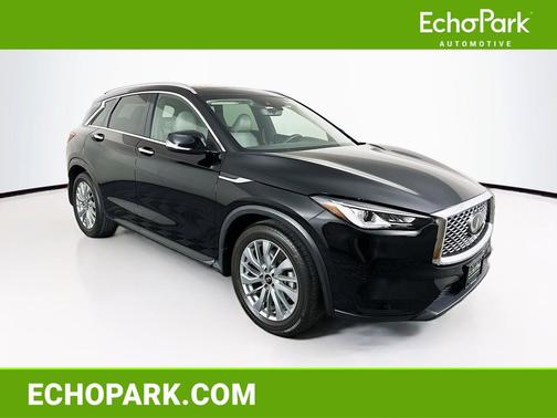 Black Obsidian 2023 INFINITI QX50 LUXE AWD