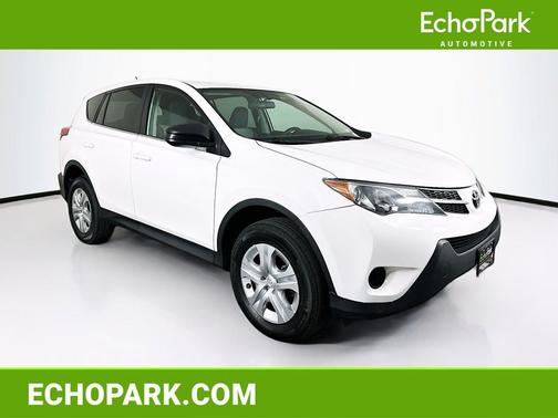 Super White 2015 Toyota RAV4 LE
