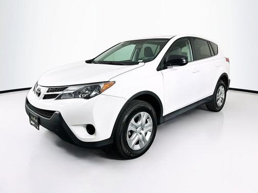 Super White 2015 Toyota RAV4 LE