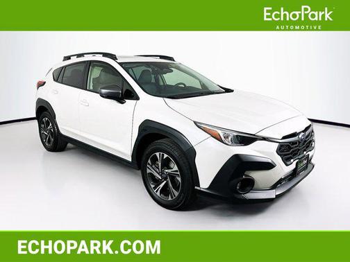 Crystal White Pearl 2024 Subaru Crosstrek Premium