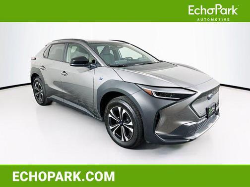 Smoked Carbon 2024 Subaru Solterra Premium