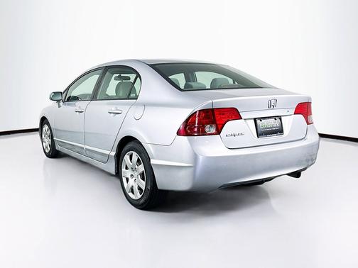 Alabaster Silver Metallic 2007 Honda Civic LX