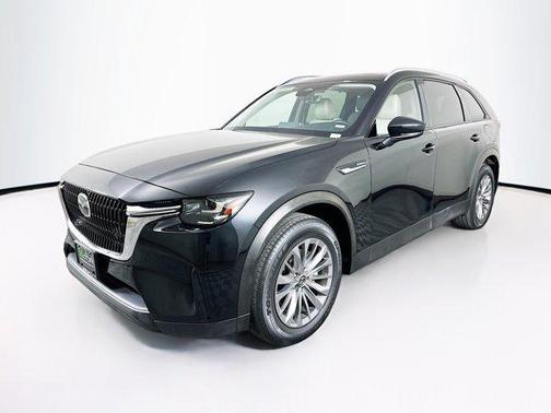 Jet Black Mica 2024 Mazda CX-90 PHEV Preferred