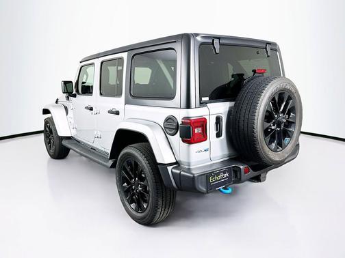 Silver Zynith Clearcoat 2023 Jeep Wrangler 4xe Sahara