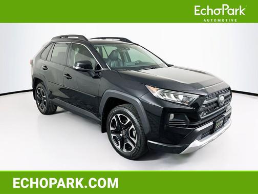 Midnight Black Metallic 2019 Toyota RAV4 Adventure