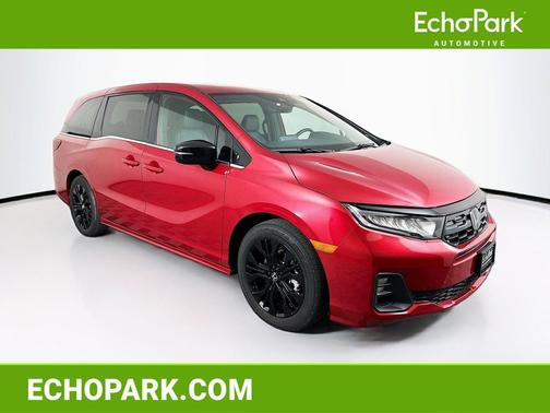 Radiant Red Metallic II 2025 Honda Odyssey Sport-L