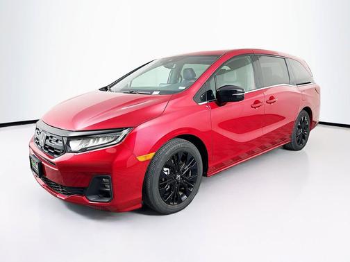 Radiant Red Metallic II 2025 Honda Odyssey Sport-L