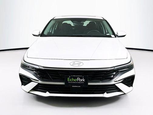 Serenity White 2025 Hyundai ELANTRA SEL