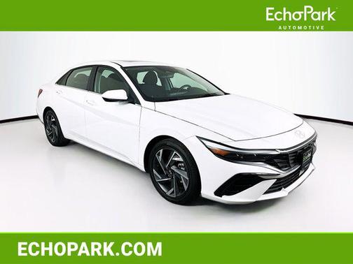 Serenity White 2025 Hyundai ELANTRA SEL