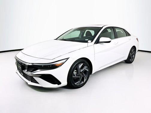 Serenity White 2025 Hyundai ELANTRA SEL