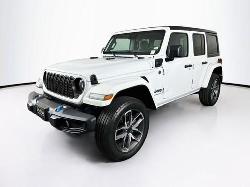 Bright White Clearcoat 2024 Jeep Wrangler 4xe Sport S