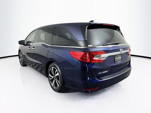 Obsidian Blue Pearl 2019 Honda Odyssey Elite