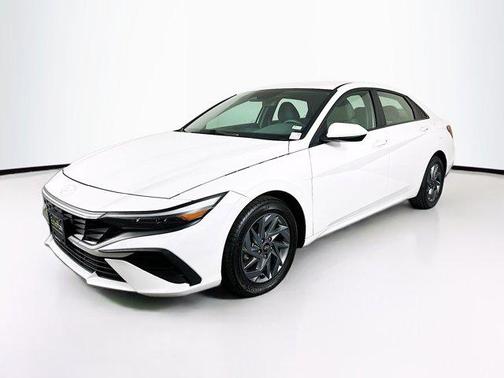 Serenity White 2024 Hyundai ELANTRA SEL