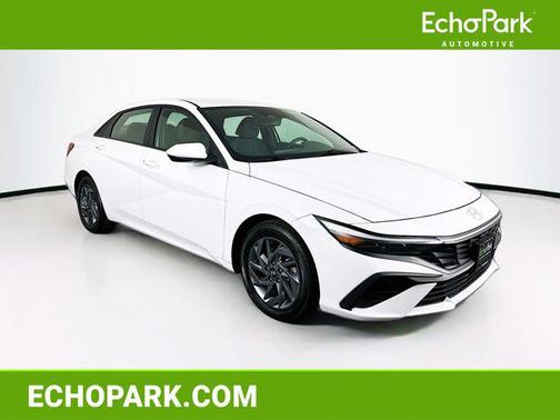Serenity White 2024 Hyundai ELANTRA SEL