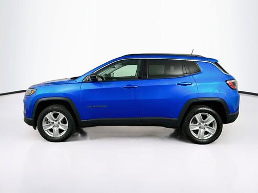 Laser Blue Pearlcoat 2022 Jeep Compass Latitude