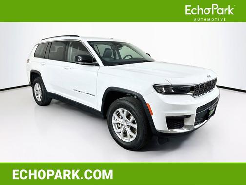 Bright White Clearcoat 2023 Jeep Grand Cherokee L Limited