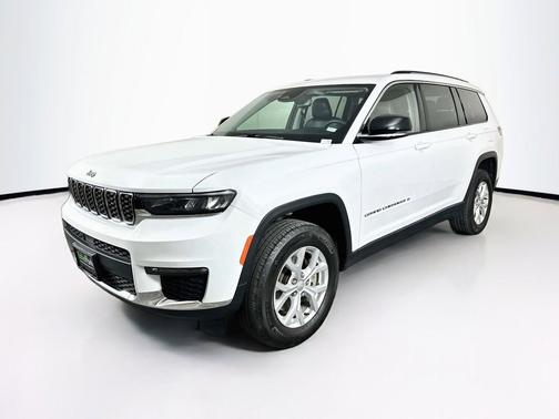 Bright White Clearcoat 2023 Jeep Grand Cherokee L Limited