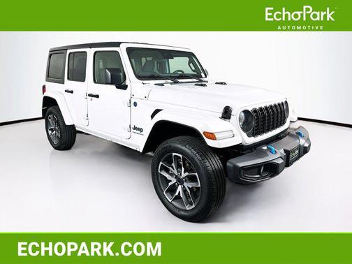 Bright White Clearcoat 2024 Jeep Wrangler 4xe Sport S