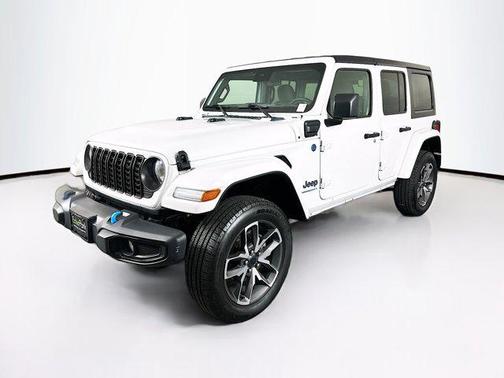 Bright White Clearcoat 2024 Jeep Wrangler 4xe Sport S