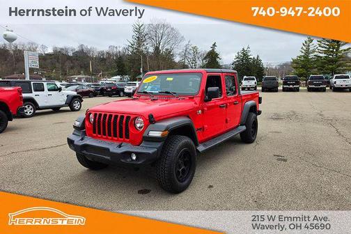 Firecracker Red Clearcoat 2020 Jeep Gladiator Sport S