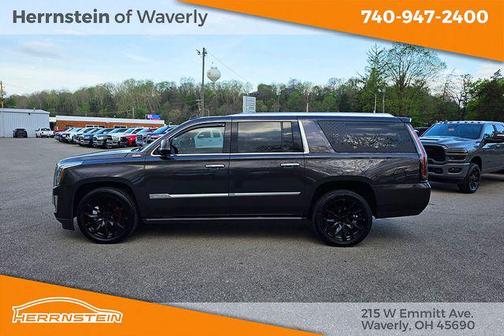 Dark Granite Metallic 2016 Cadillac Escalade ESV Premium