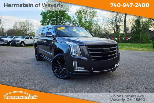 Dark Granite Metallic 2016 Cadillac Escalade ESV Premium