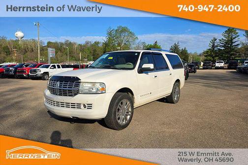 White Platinum Metallic Tri-Coat 2010 Lincoln Navigator Base