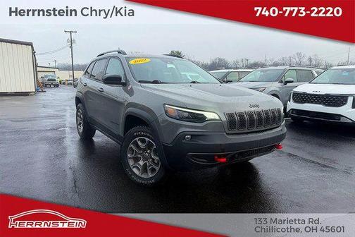 Sting-Gray Clearcoat 2022 Jeep Cherokee Trailhawk