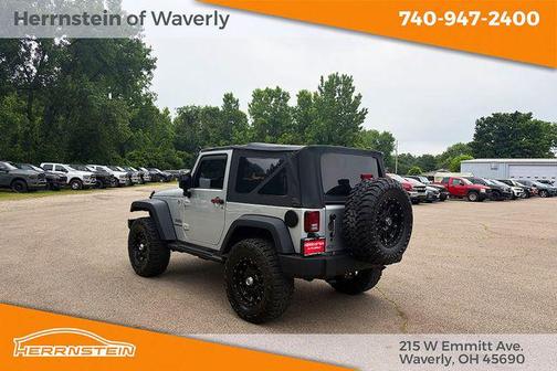 Bright Silver Metallic Clearcoat 2011 Jeep Wrangler Sport