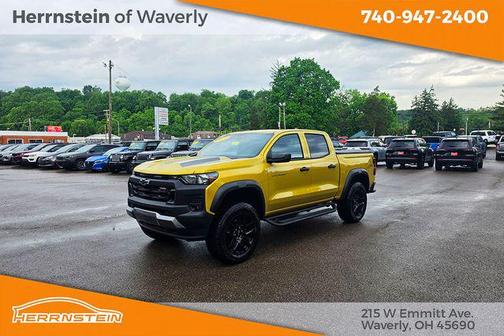 Nitro Yellow Metallic 2024 Chevrolet Colorado Trail Boss