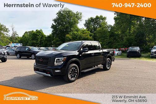 Super Black 2021 Nissan Titan PRO-4X