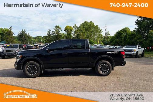 Super Black 2021 Nissan Titan PRO-4X