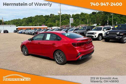 Currant Red 2024 Kia Forte GT-Line