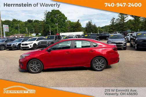 Currant Red 2024 Kia Forte GT-Line