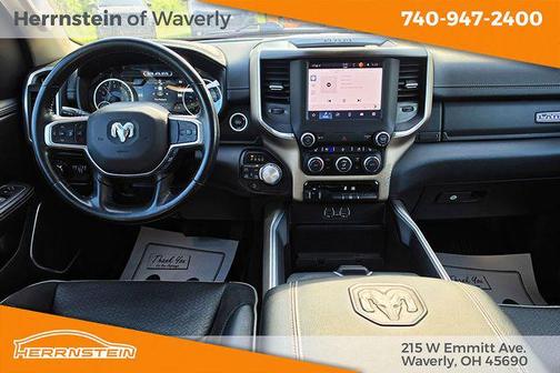 Patriot Blue Pearlcoat 2022 RAM 1500 Laramie